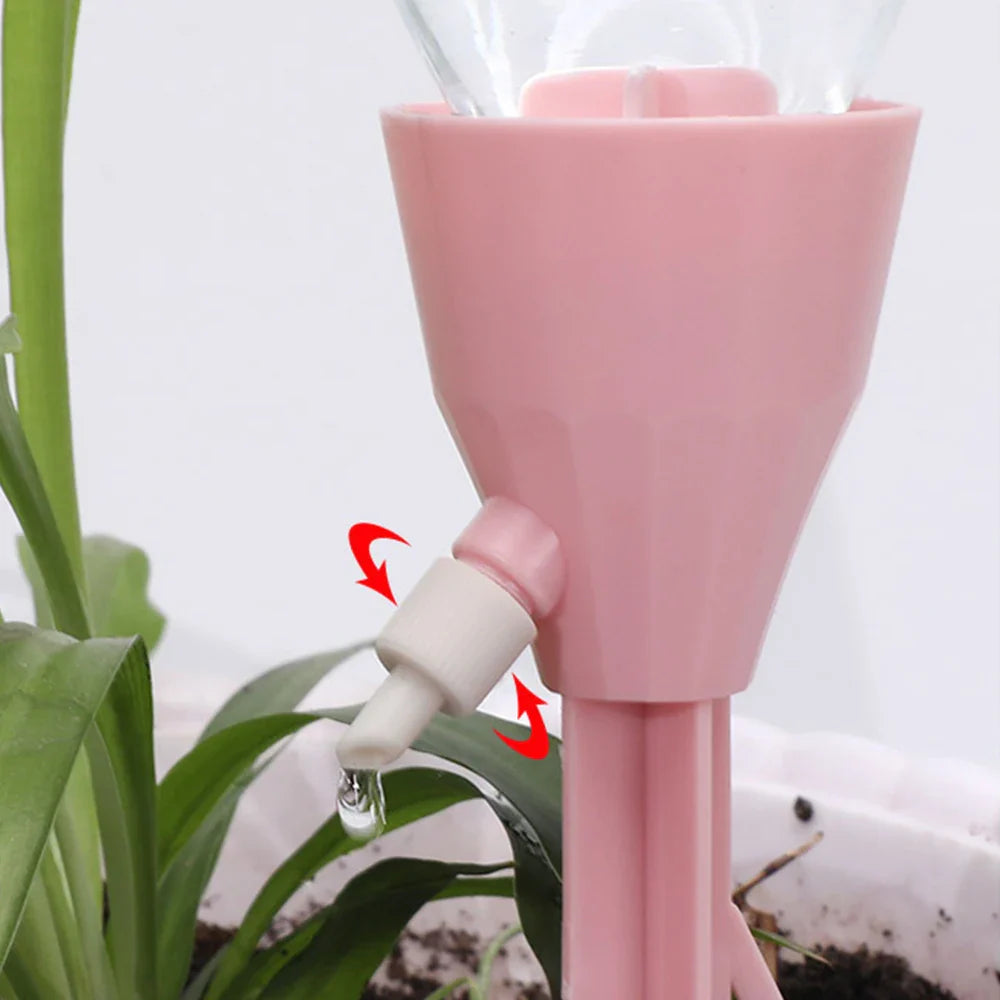 Skorter | Automatic Plant Watering System with Bottle Connection – Efficient Drip Irrigator for Plant Care