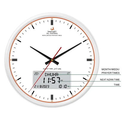 Skorter | GebedsTid - Smart Wall Clock with Azan and Hijri Calendar