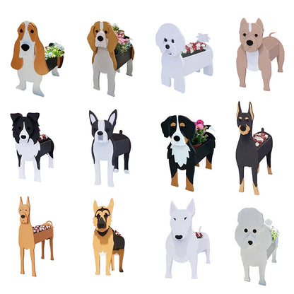 Skorter | Flower pot - Pawsome - Dog plant container - Various breeds