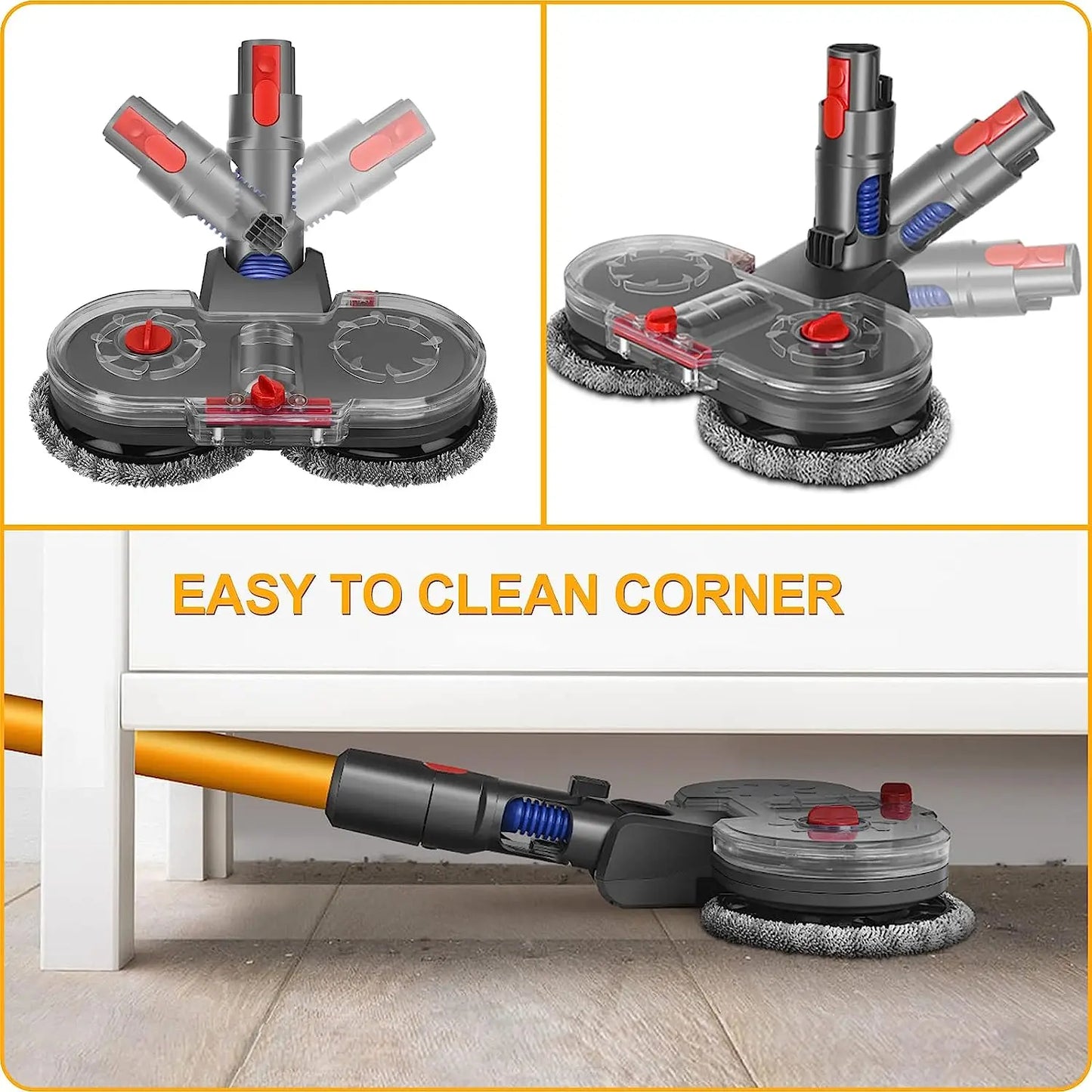 Skorter | Ambie - Slim Electric Mop Head