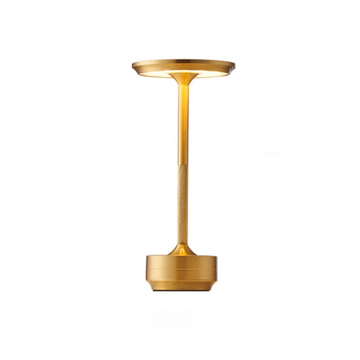 Skorter | Rechargeable Modern Aura Table Lamp with Touch Controls | Wireless LED Light for Modern Side Tables and Office Desks | Minimalist Table Lamp