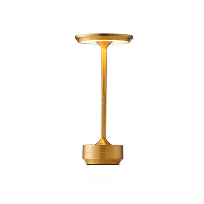 Skorter | Rechargeable Modern Aura Table Lamp with Touch Controls | Wireless LED Light for Modern Side Tables and Office Desks | Minimalist Table Lamp