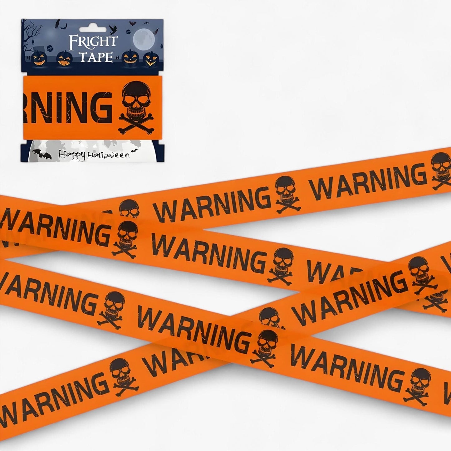 Skorter | Bandeau Warning Skull Halloween - Spooky Party Decoration