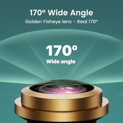 Skorter | 1080P Full HD Rear View Camera with 170° Wide Angle, Night Vision & Fisheye Lens