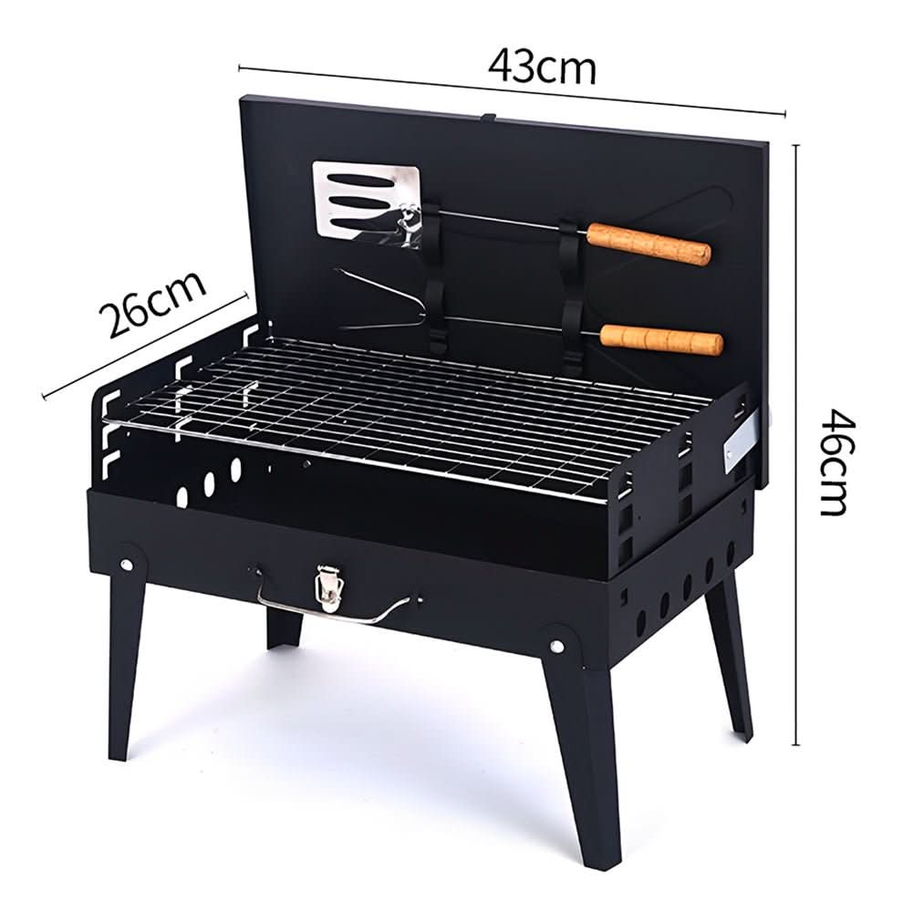 Skorter | Folding Steel Grill for Mobile BBQ & Spontaneous Grilling Fun