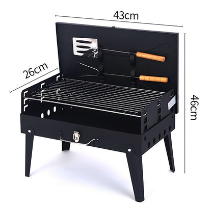 Skorter | Folding Steel Grill for Mobile BBQ & Spontaneous Grilling Fun