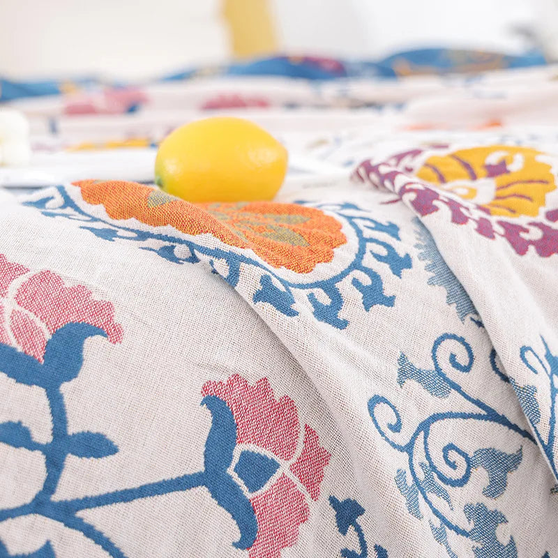 Skorter | BohemiaCotton – Soft & Cooling 100% Cotton Blanket