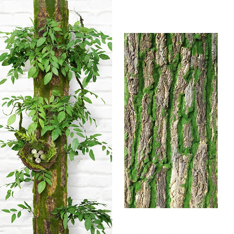 Skorter | DIY Wall Decoration Green Plant Bark