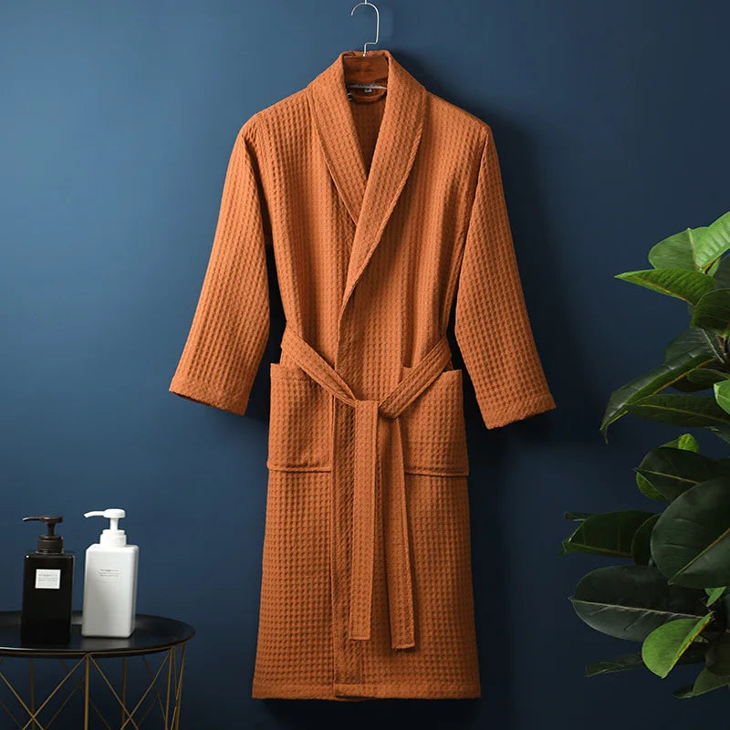 Skorter | Bathrobe made of cotton – Soft breathable and perfect for home or spa