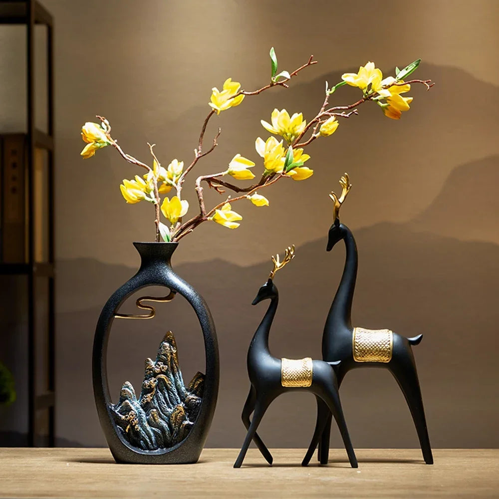 Skorter | Minimalism Mountain Stone Vase
