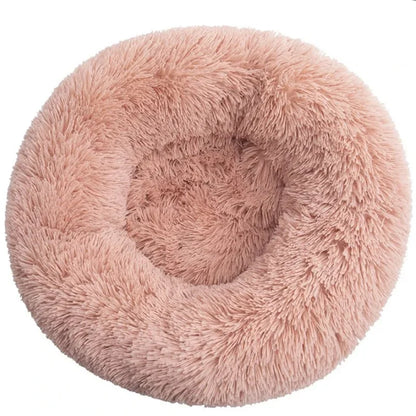 Skorter | CozyNest Plush Round Pet Bed – Washable & Non-Slip