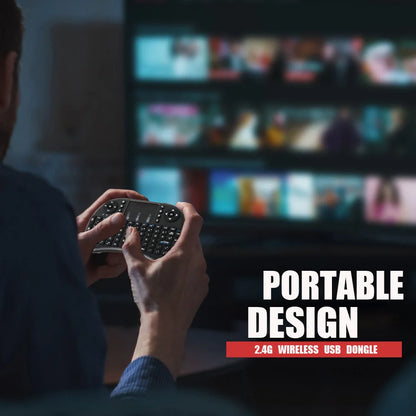 Skorter | Multilingual i8 Mini Wireless Keyboard