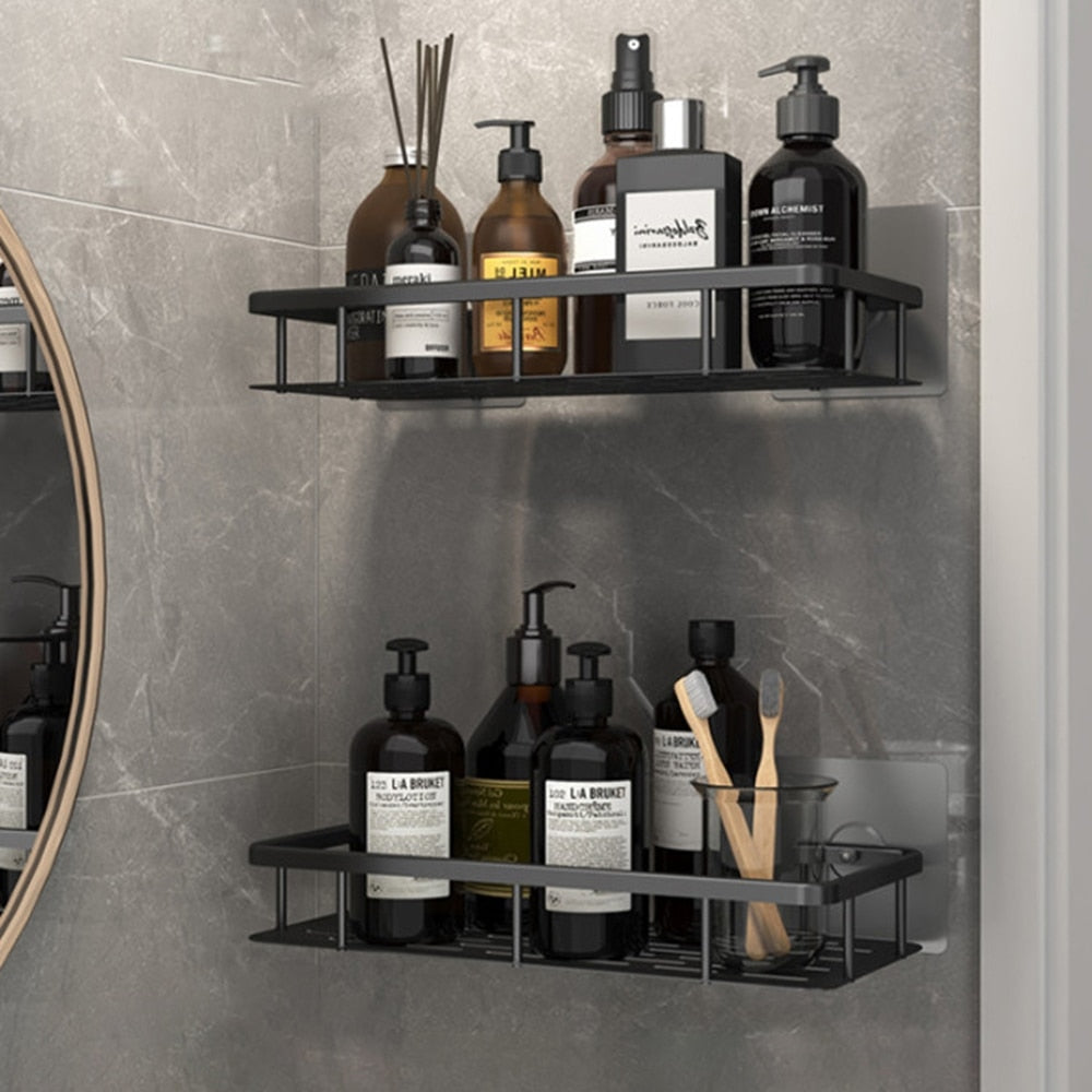 Skorter | Bathroom shelves corner shelf without drilling shower shelf holder