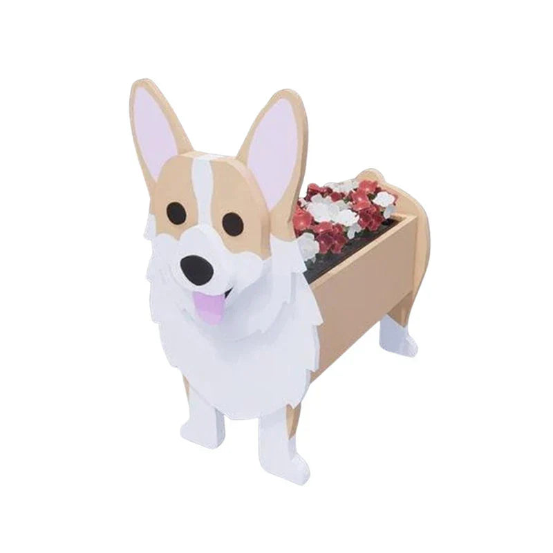 Skorter | Flower pot - Pawsome - Dog plant container - Various breeds