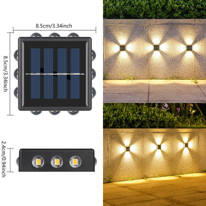 Skorter | SolarVibe – Sustainable Solar Wall Light for Modern Outdoors