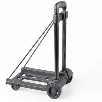 Skorter | Folding Portable Hand Truck with 2 or 4 Wheels Adjustable Pull Rod – CarryFlex