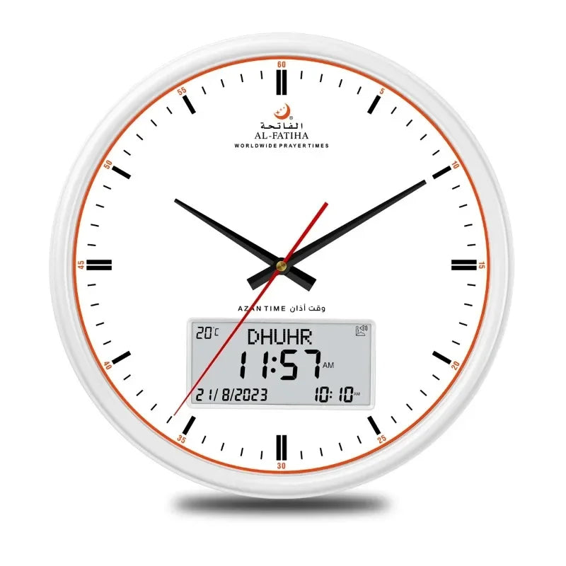 Skorter | GebedsTid - Smart Wall Clock with Azan and Hijri Calendar