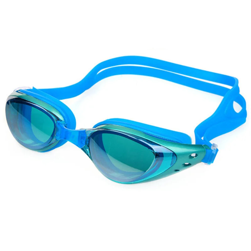 Skorter | Anti-Fog Waterproof Swimming Goggles - Stylish Plated Eyewear
