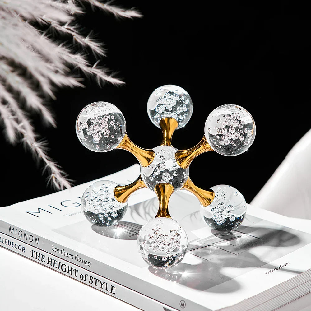 Skorter | Helix Crystal Molecule Decor