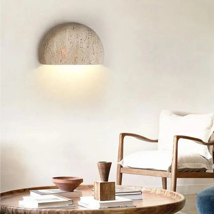 Skorter | Stone Wall Lamp – Retro Wabi-Sabi LED Light