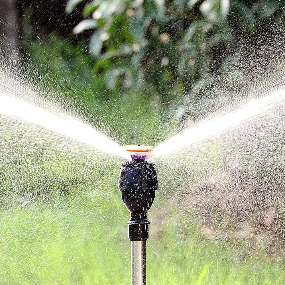 Skorter | Automatic Rotating Garden Sprinkler with Retractable Tripod for the Garden