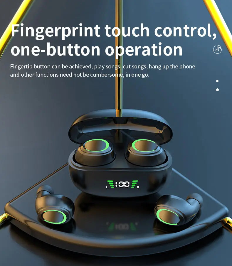 Skorter | Bluetooth TWS F9-5C Wireless Earbuds - Sports Waterproof Headphones