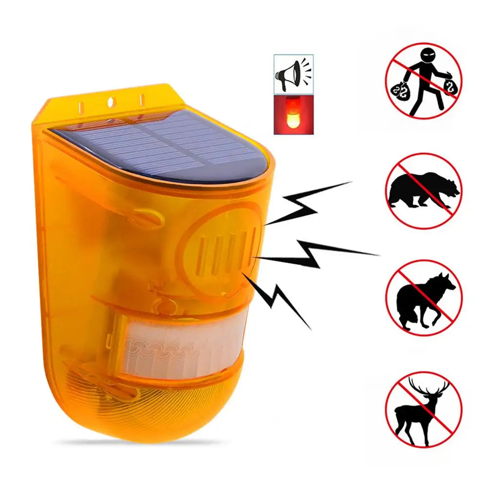 Skorter | Solar-powered animal repeller with alarm – Effective protection against animals