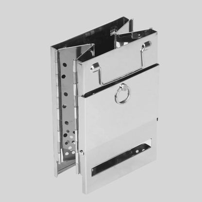 Skorter | EcoCamp Folding Wood Stove – Cooking & grilling without electricity outdoors