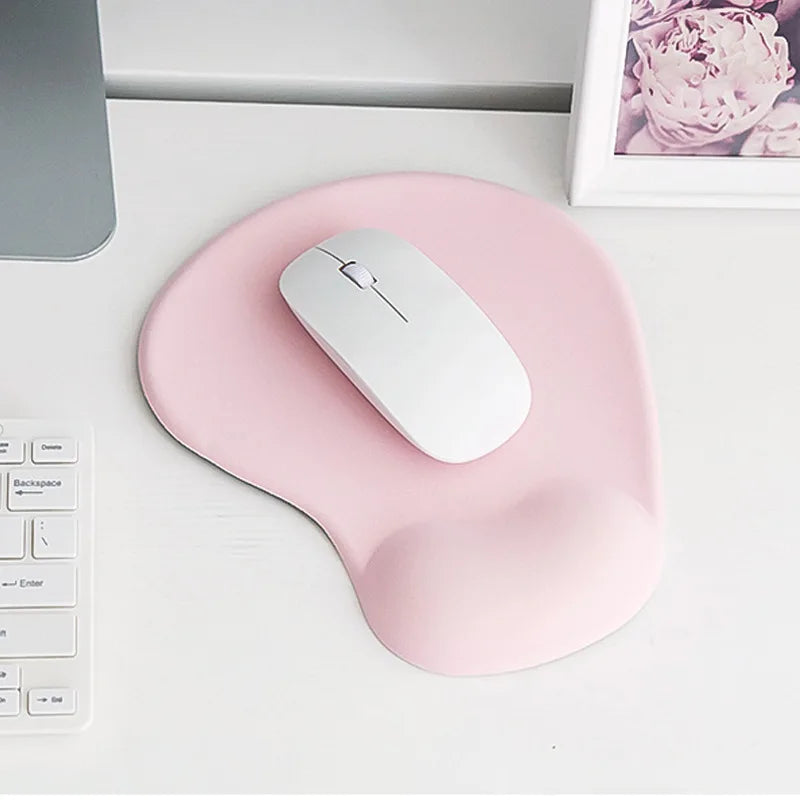 Skorter | Cute Silica Gel Ergonomic Wrist Rest Mouse Pad - ly Movable for PC & Laptop