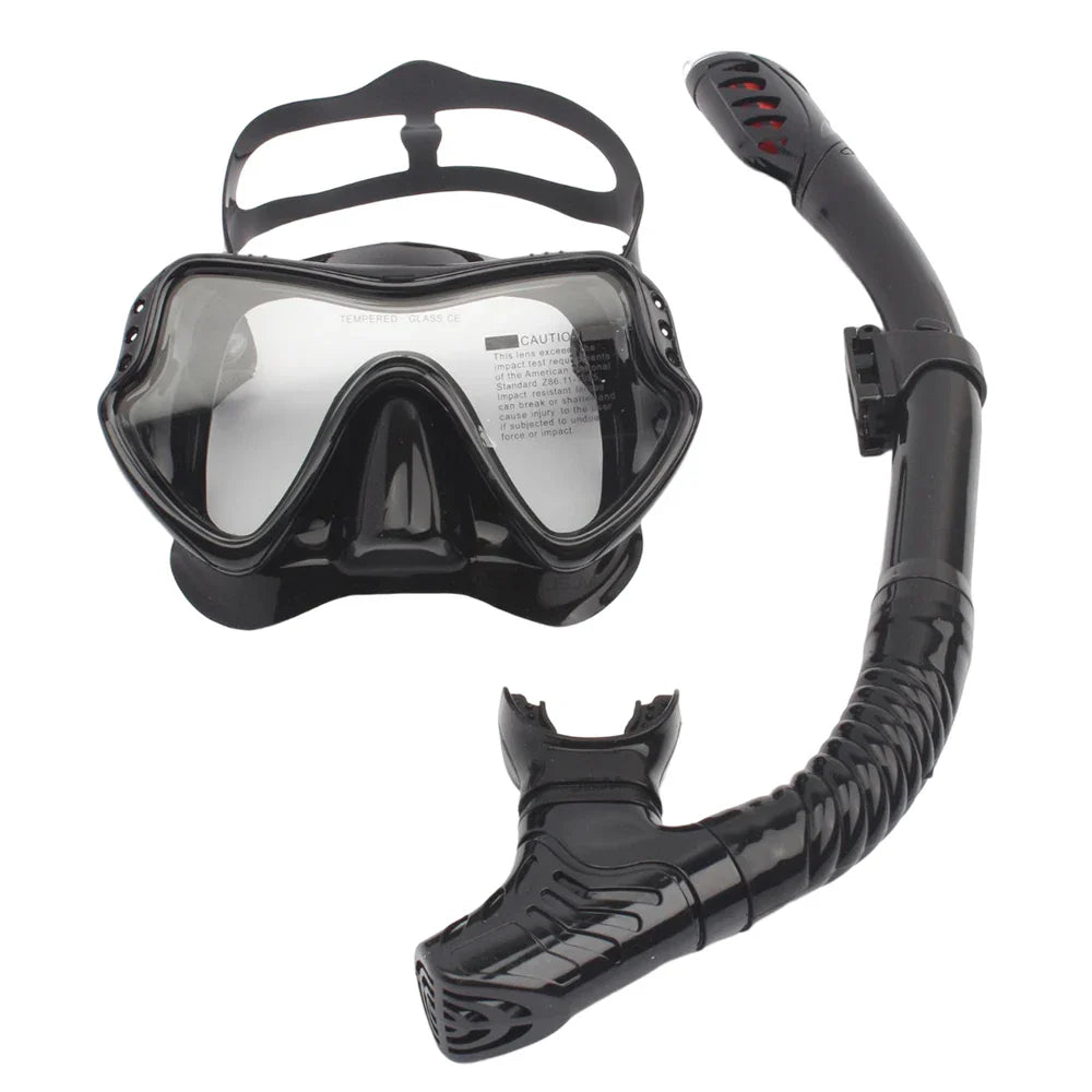 Skorter | Adult Unisex Snorkel Diving Mask Set with Goggles