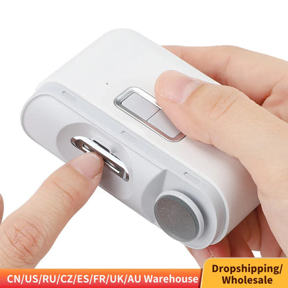 Effortless Electric Automatic Nail Care Clippers