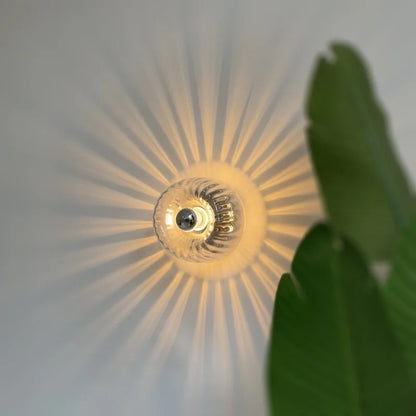 Skorter | BauhausLight - Glass wall lamp with E14 socket for living room and hallway