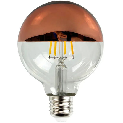 Skorter | RetroGlow - Vintage LED Table Lamp with Wooden Base, Dimmable and Warm Light