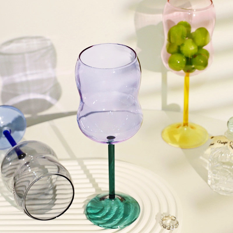 Skorter | 2-colored Chubby wine glass