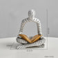 Reading Abstract Figurine