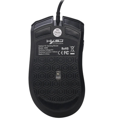 Skorter | LED Optical Wired Gaming Mouse - 7 Buttons