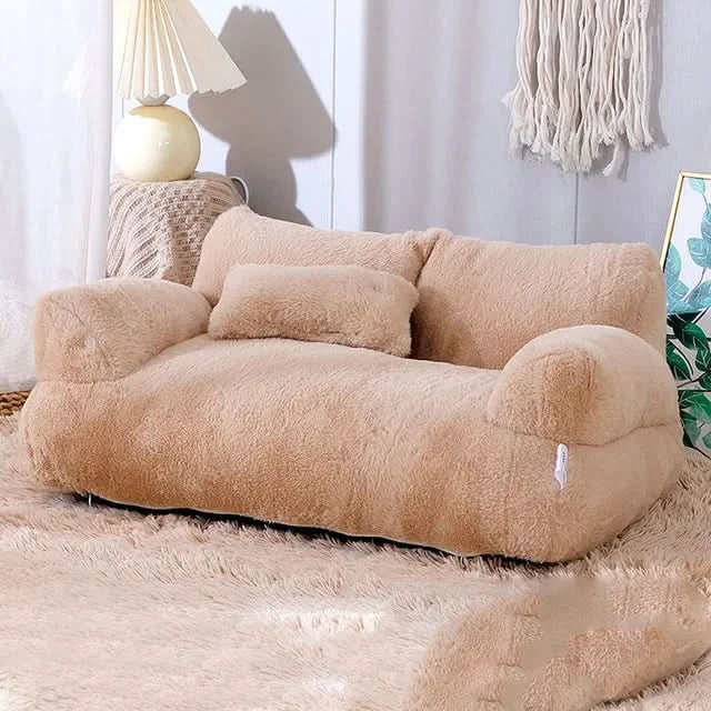 Skorter | FLUFFYCOMFORT – Luxurious pet sofa made of plush for maximum relaxation comfort