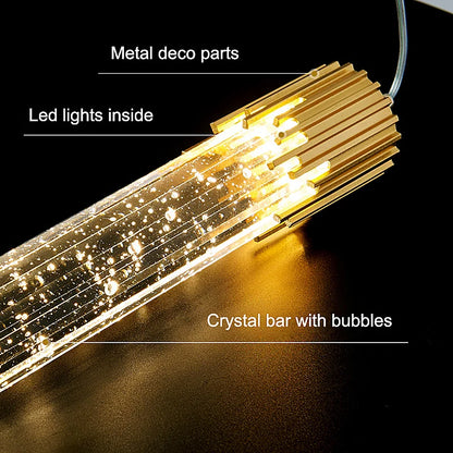 Skorter | Chandelier with crystal pendants