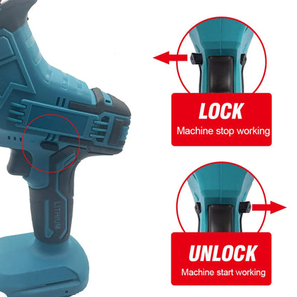 Skorter | Cordless Electric Reciprocating Saw for Wood & Metal Cutting – PowerCut