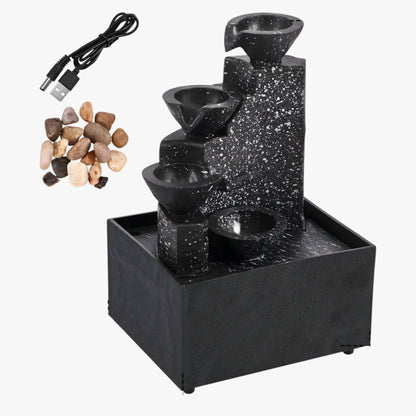 Skorter | RuheMoment LED Fountain – Soothing Atmosphere in Modern Form