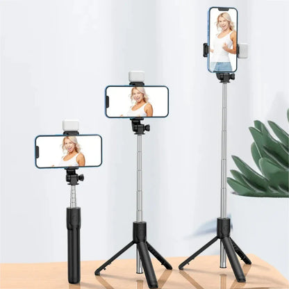 Skorter | Expandable Portable iPhone Tripod Selfie Stick with Detachable BT Wireless Remote