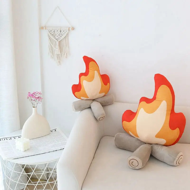 Skorter | Cartoon Campfire Cushion