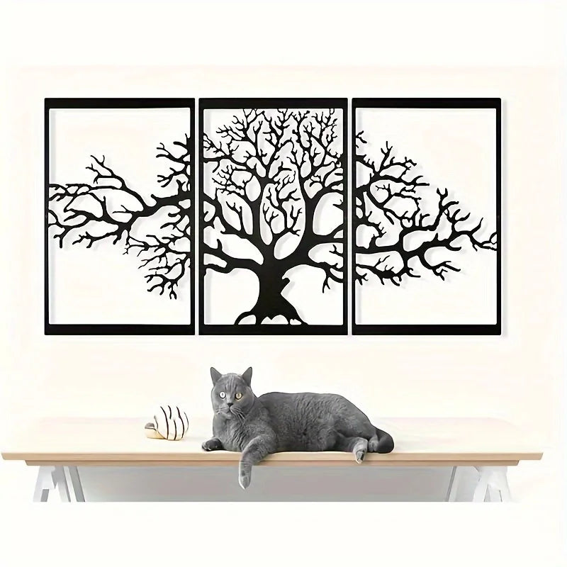 Skorter | Elegant Tree Metal Wall Decoration