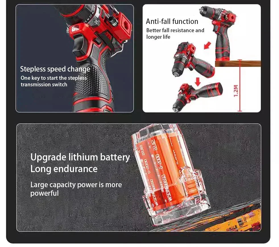 Skorter | Cordless Brushless Impact Driver 20V – DrillMate