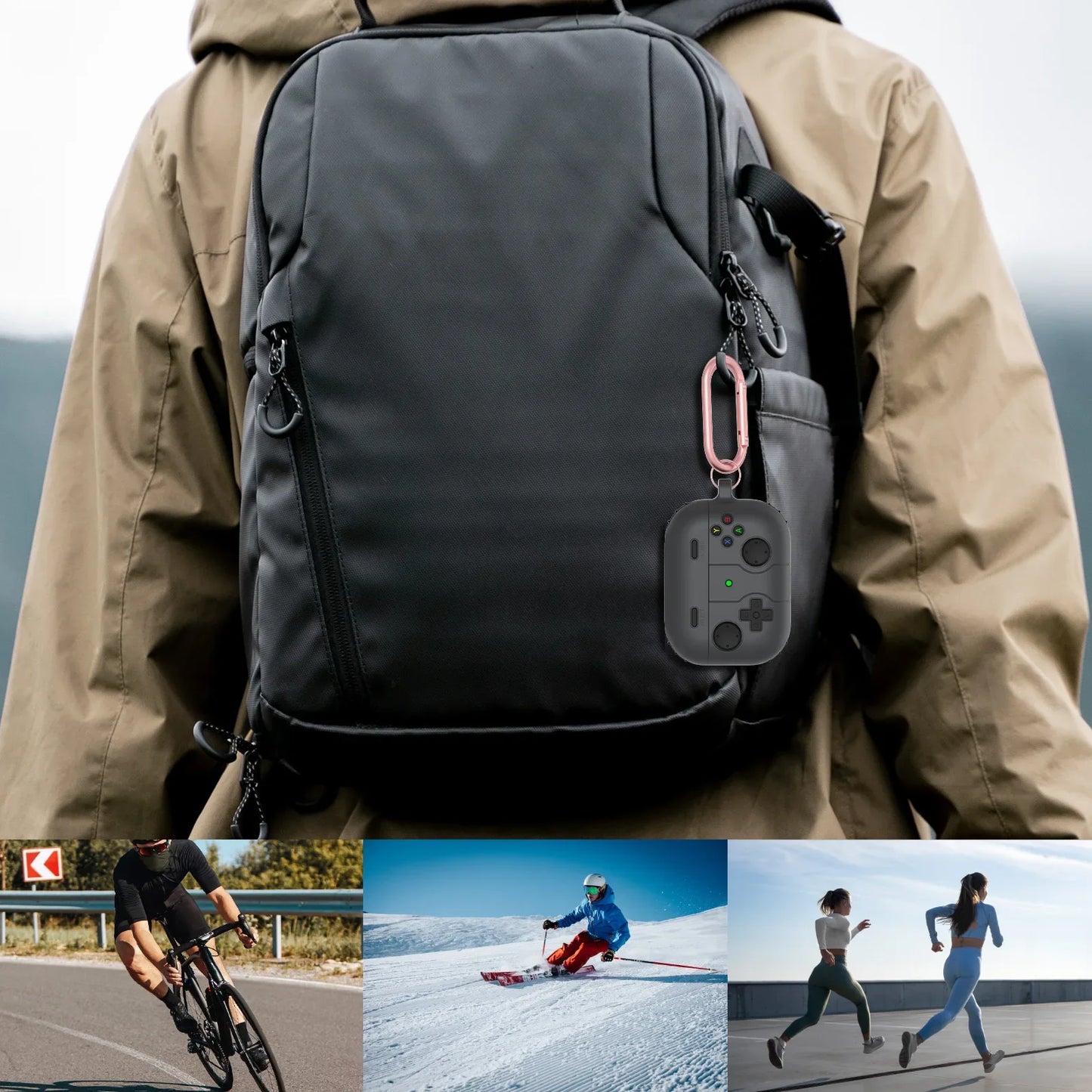 Skorter | 3D Gamepad Soft Case Cover for AirPods Pro/1/2/3