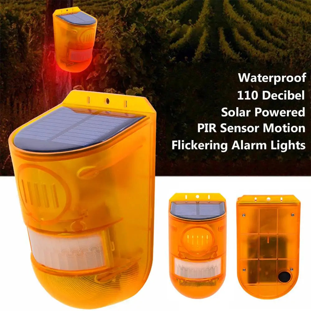 Skorter | Solar-powered animal repeller with alarm – Effective protection against animals