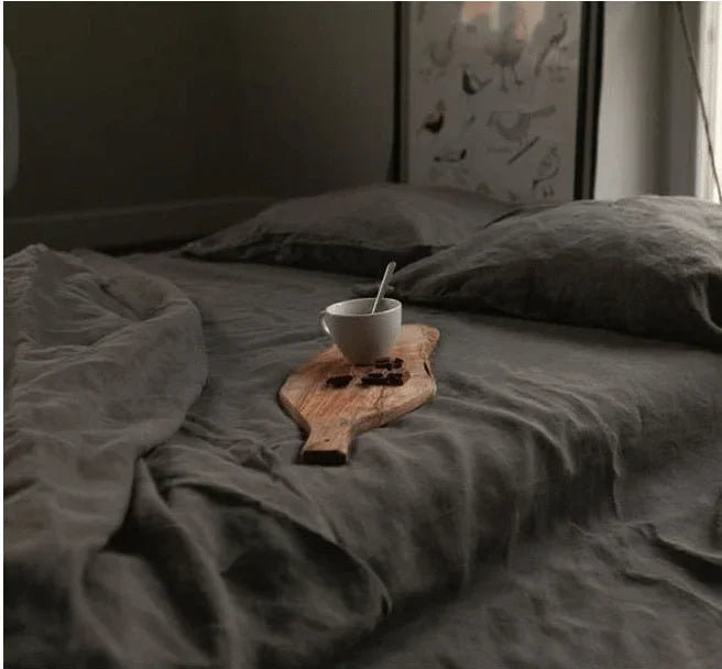Skorter | BedBreeze | Linen Bed Sheet