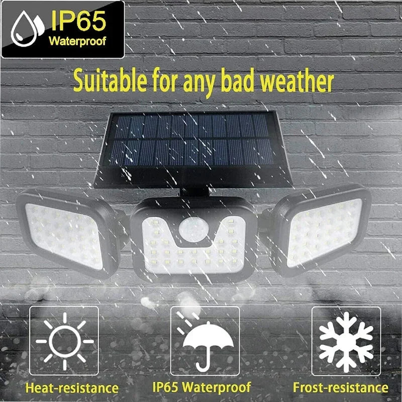 Skorter | Power Save Motion Activated Outdoor Solar Lamp