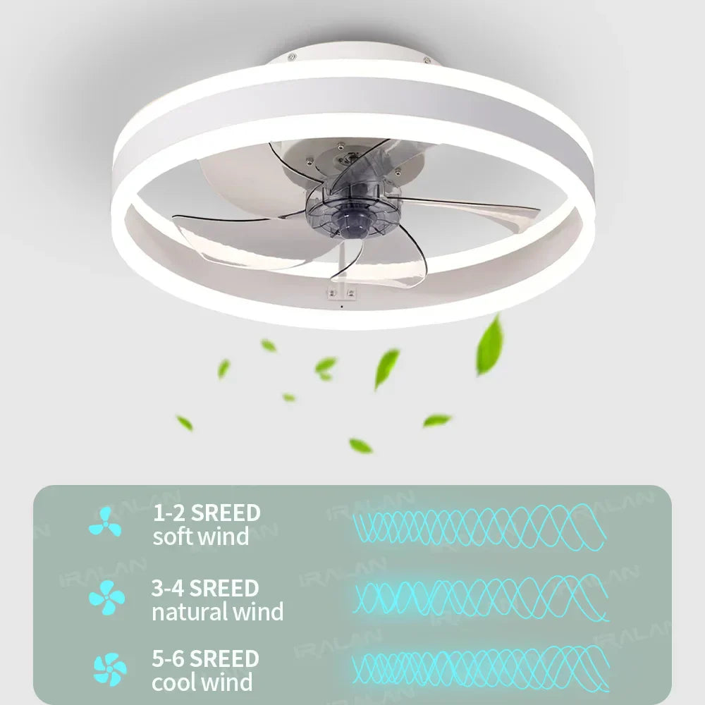 Skorter | Aura Silent LED Ceiling Fan Light