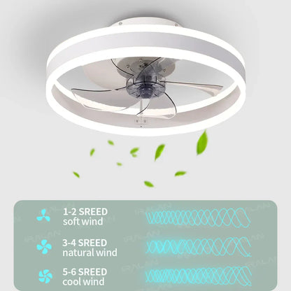 Skorter | Aura Silent LED Ceiling Fan Light